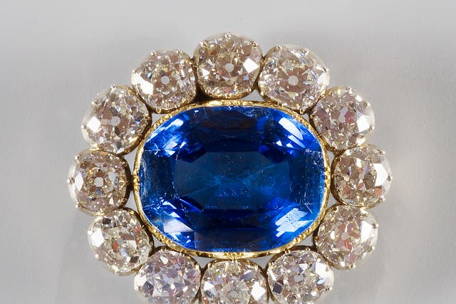 Queen Victoria’s wedding brooch, given to her by Prince Albert on the eve of their wedding