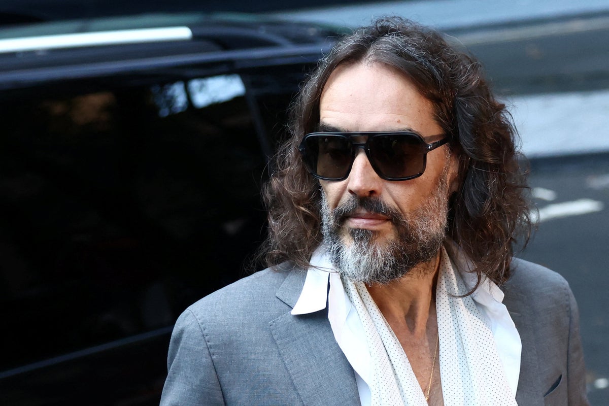 Russell Brand scolded woman about his bed sheets after she was injured in alleged rape, court told