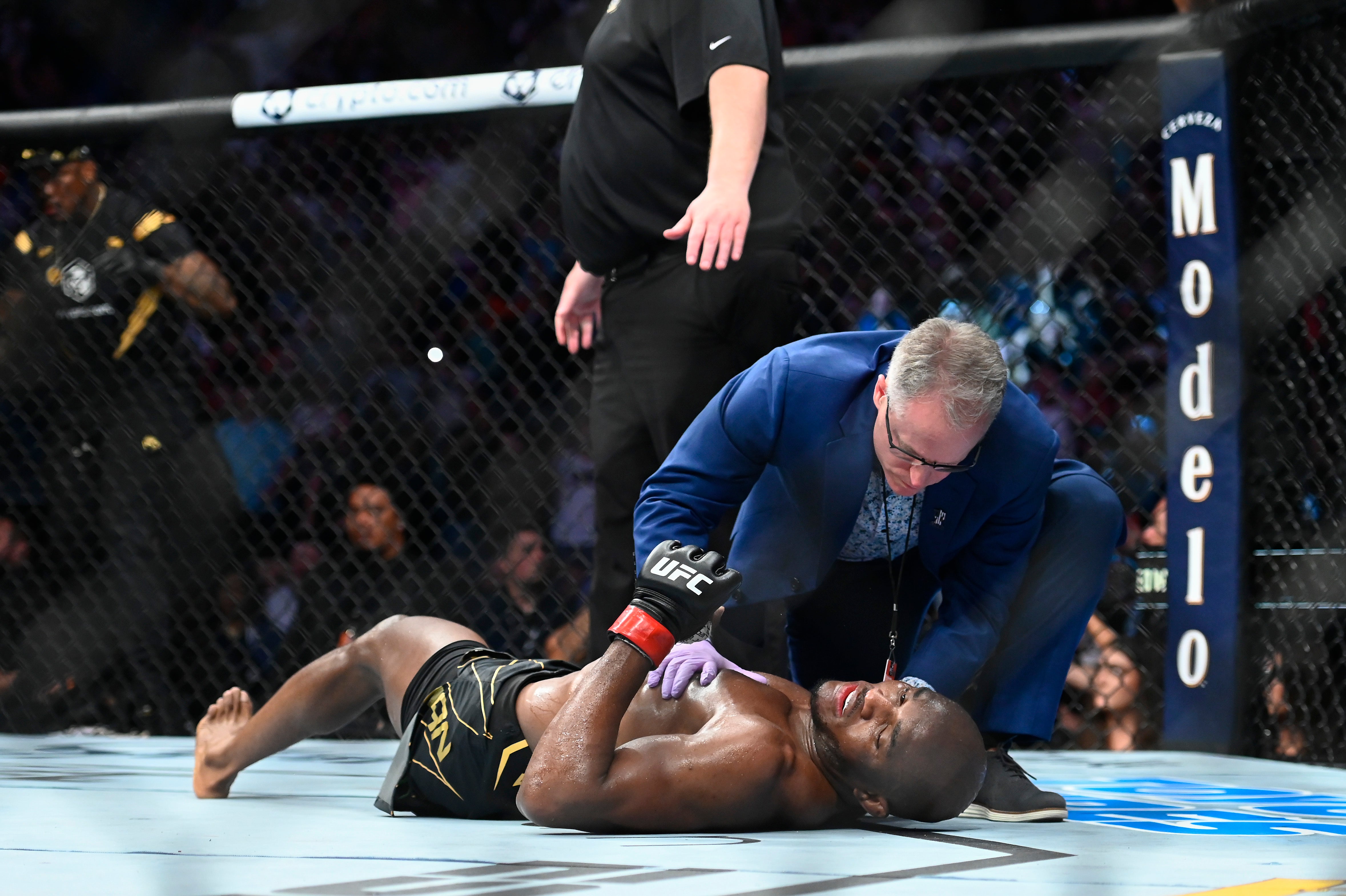 Kamaru Usman was famously knocked out cold by Leon Edwards to lose his title