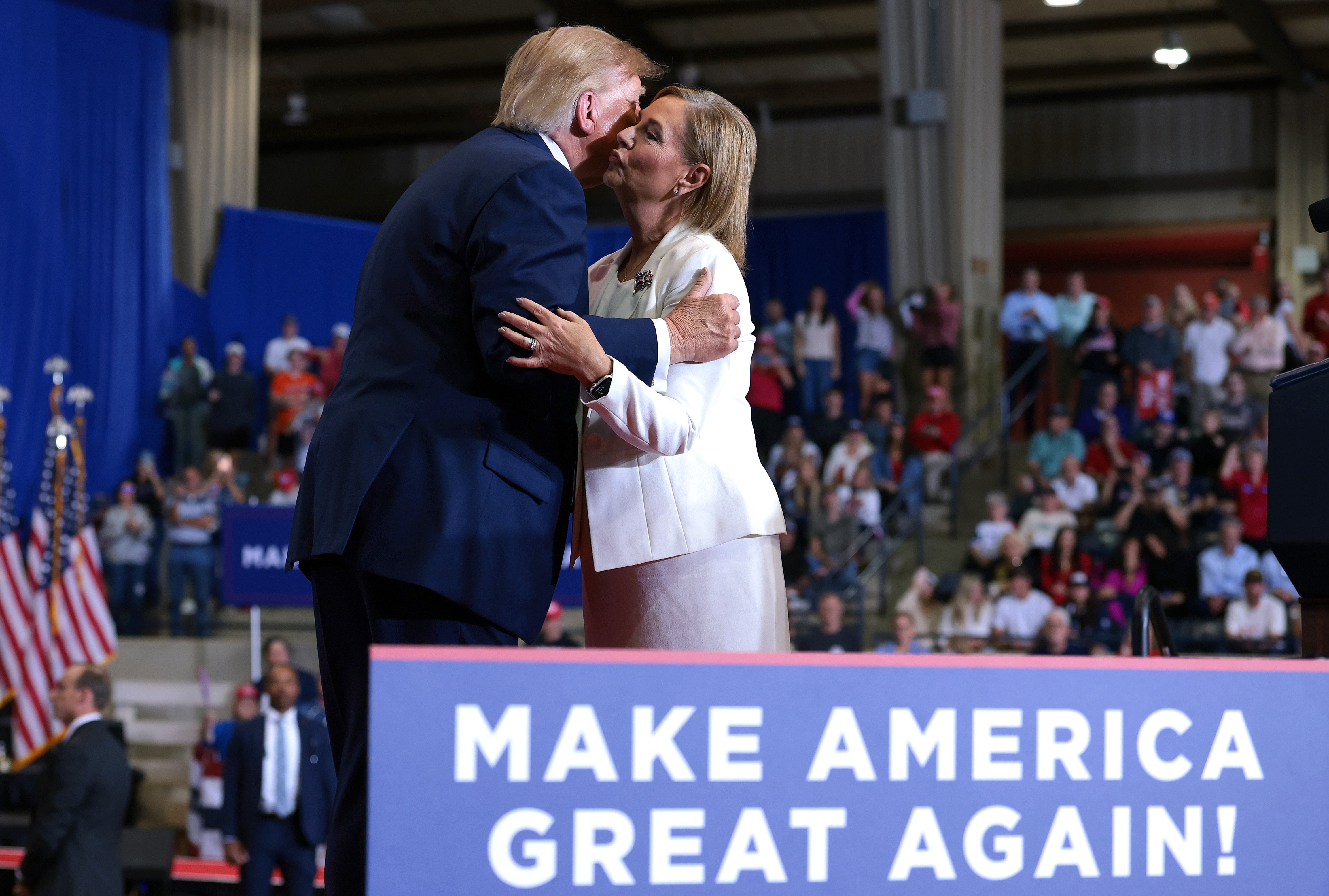 Trump was speaking in support of Senator Darline Graham amid a tense South Carolina US Senate election