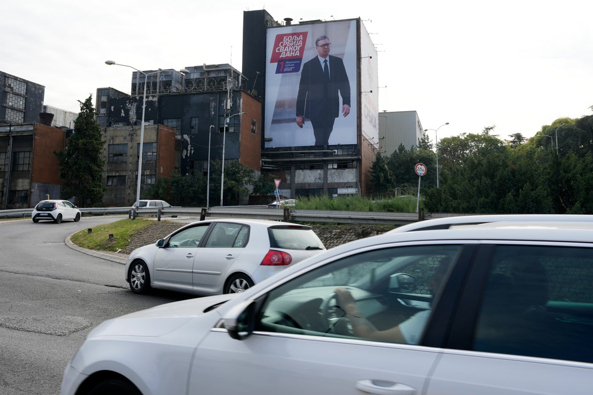 Serb voters abroad face long trips in tight election after officials move polling stations