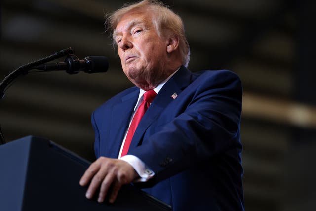 Speaking at Clemson University, Trump confused the names of two prizes he has not won, stumbled over investment figures and appeared to struggle to recall the name of Lake Ontario