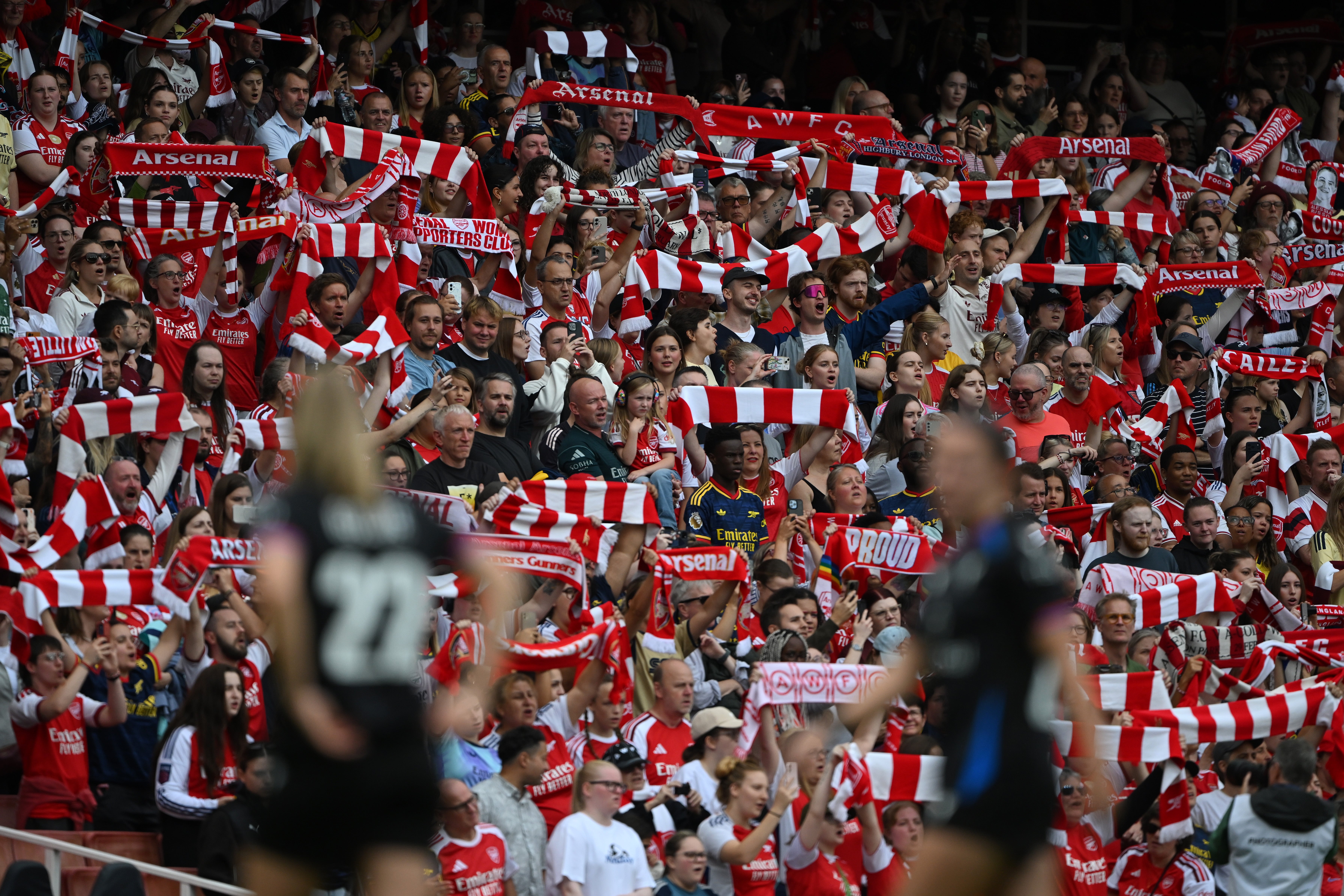 Arsenal command the WSL’s highest attendances but they have failed to win any of their three home games of the season