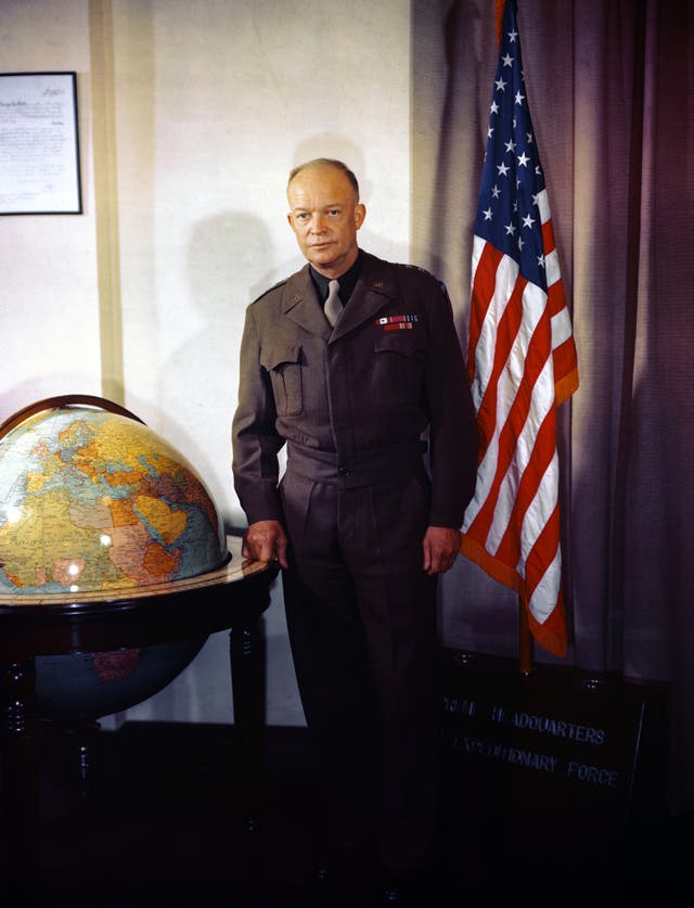 A globe used by Gen. Dwight D Eisenhower for planning purposes during the Second World War has been broken in a rush to move it to Defense Secretary Pete Hegseth’s office