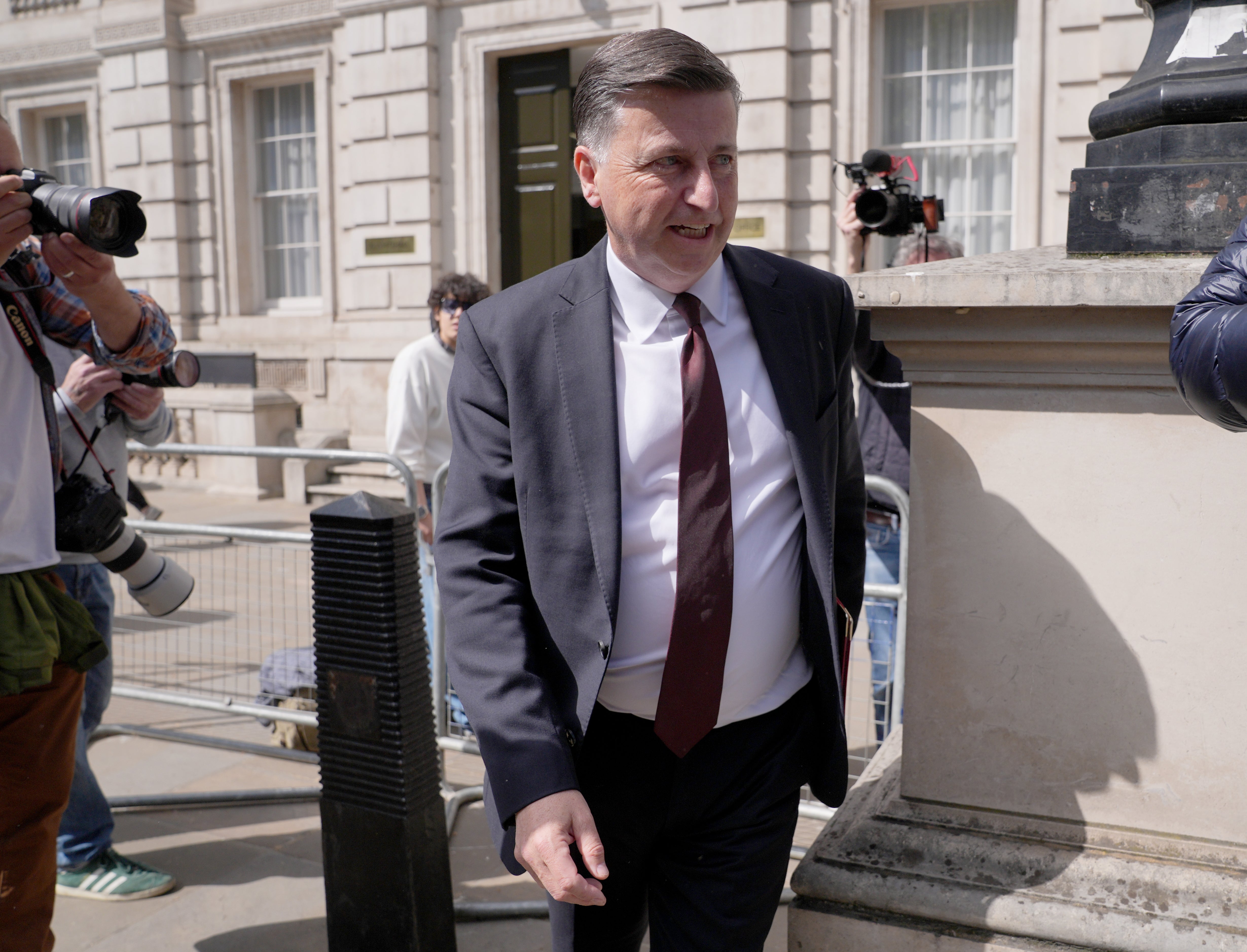 Douglas Alexander said he’d had no indication there were any Budget security problems (PA)