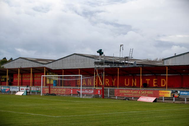 Banbury United FC apologised to the people who attended the show
