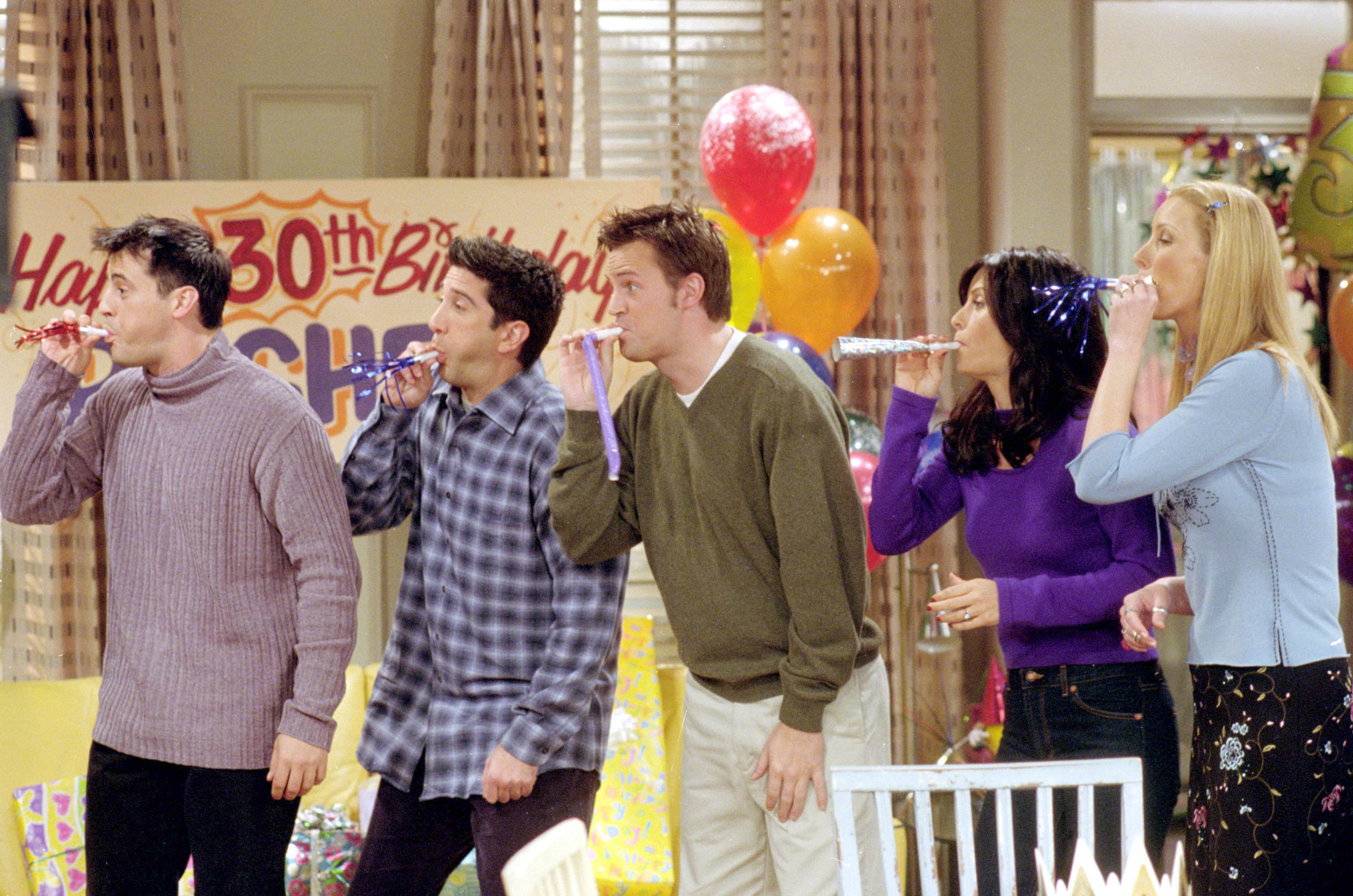Matthew Perry and his five co-stars secured a $1m-per-episode deal ahead of the show’s final season