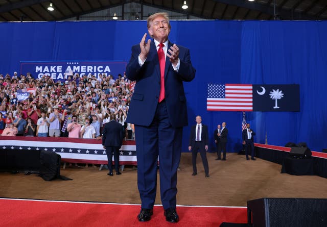 ‘I only wish I could have had an ad like that against somebody’ Trump said