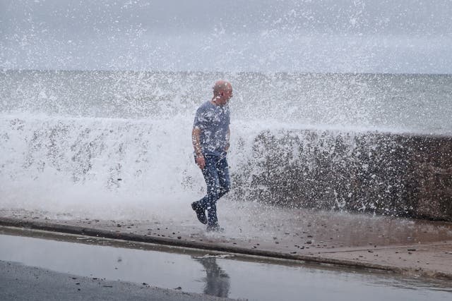 Shortly after Storm Austen dies down, Storm Boelo will hit the island (Niall Carson/PA)
