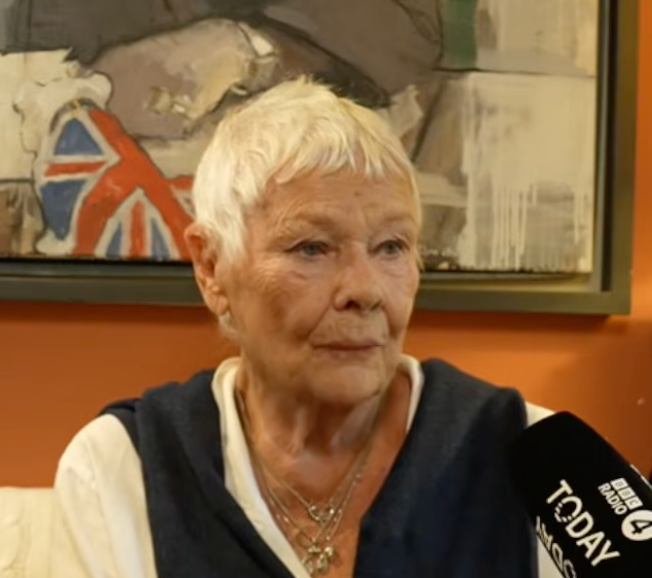 Dame Judi Dench has opened up about deteriorating eyesight