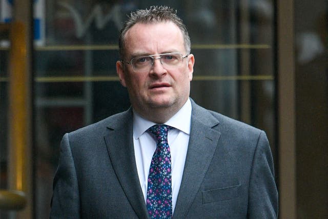 Mark Hepburn has been ordered to remove his home tennis court, gym and bar