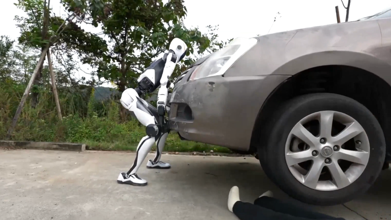 independent.co.uk - Emily Hennessy Smith - Robotics firm unveils personal bodyguard droid strong enough to lift a car
