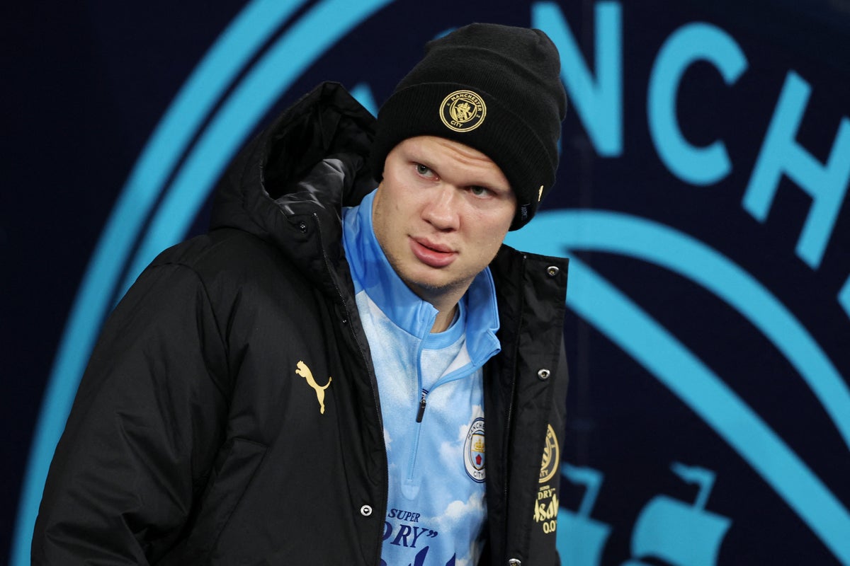 Erling Haaland set for Manchester City return against Aston Villa after injury scare