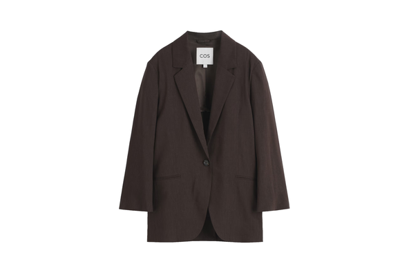 Cos single-breasted linen blazer