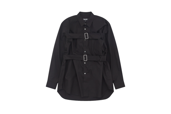 Comme Des Garçons buckled shirt