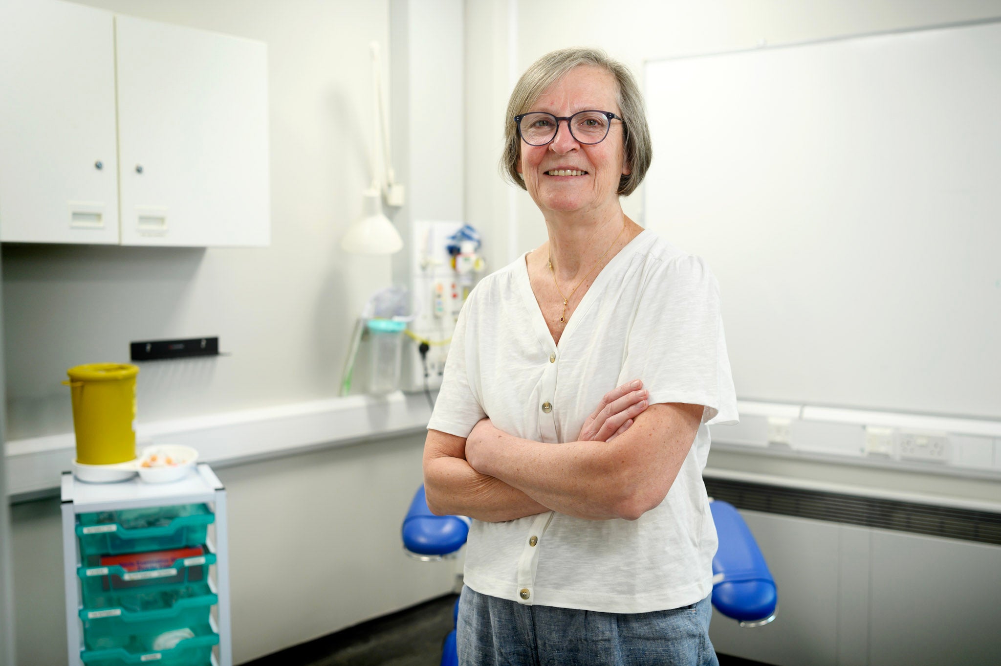 Professor Pippa Corrie, a consultant medical oncologist, helped run part of the study with patients at Addenbrooke's Hospital in Cambridge