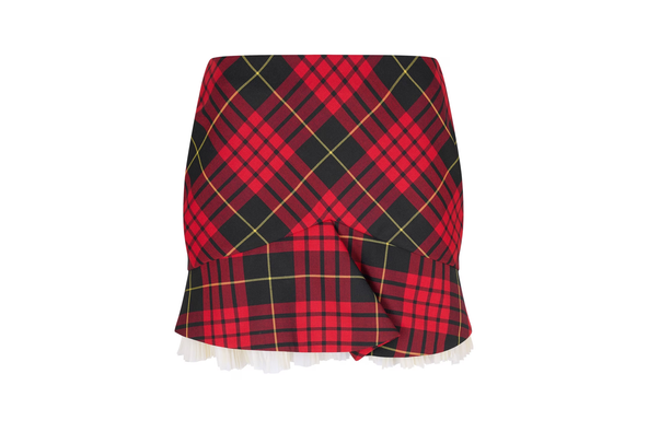 Alexander McQueen women's alex kick mini skirt