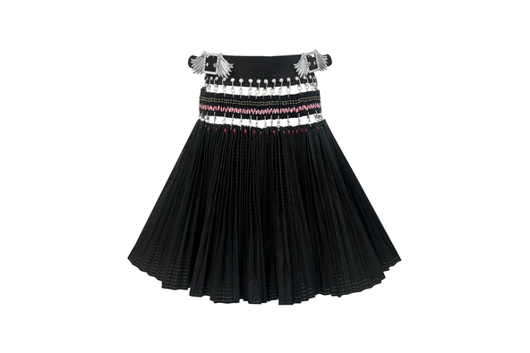 Chopova Lowena arabesque knee skirt