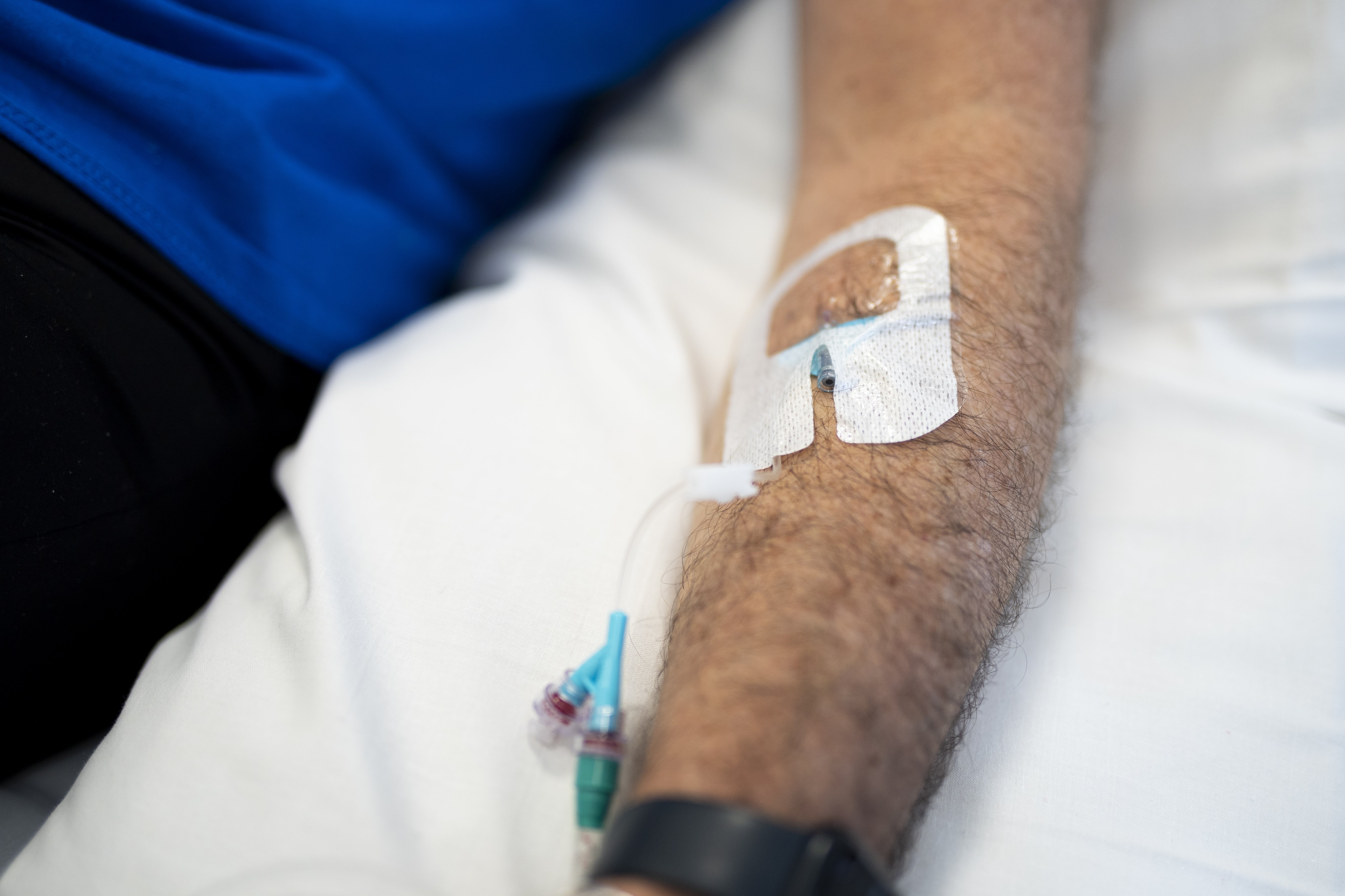 Dr Lennard Lee called it a ‘major breakthrough’ in cancer research (Jordan Pettitt/PA)