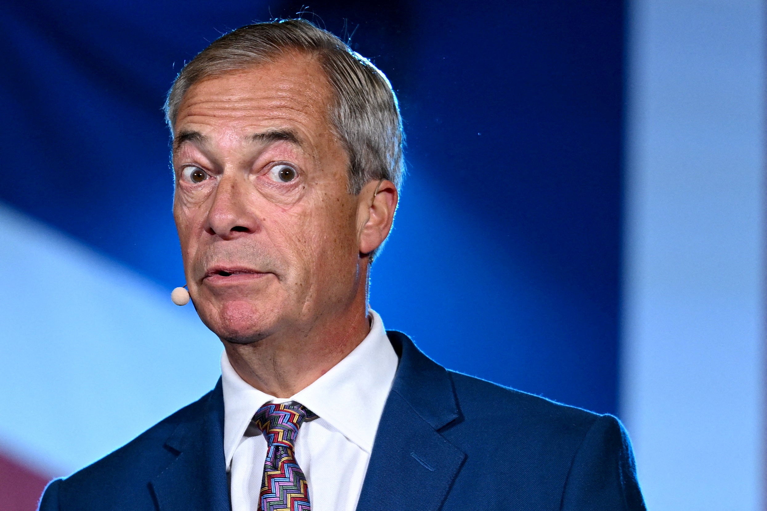 Nigel Farage said Mr Burnham’s comments were a betrayal of voters who backed Brexit