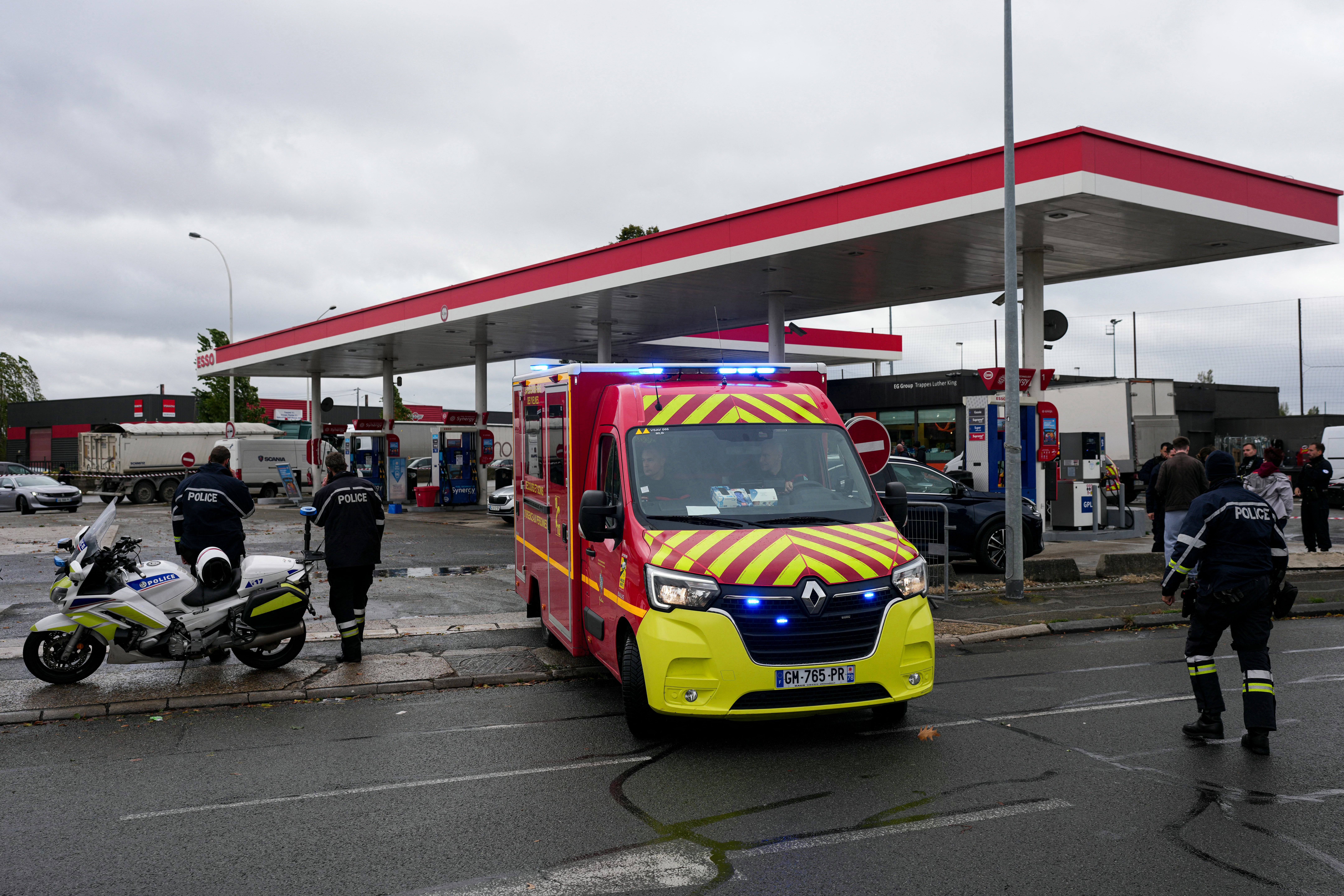 Terror investigation underway after drive-by killing near Paris