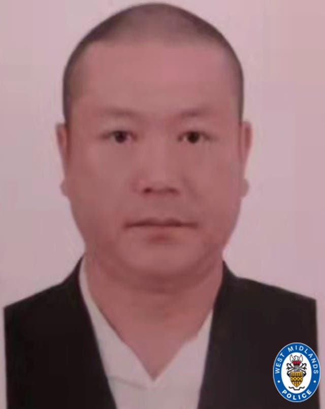 Jinming Zhang, who was murdered at a flat in Moseley Street, Digbeth, on 9 February 2022