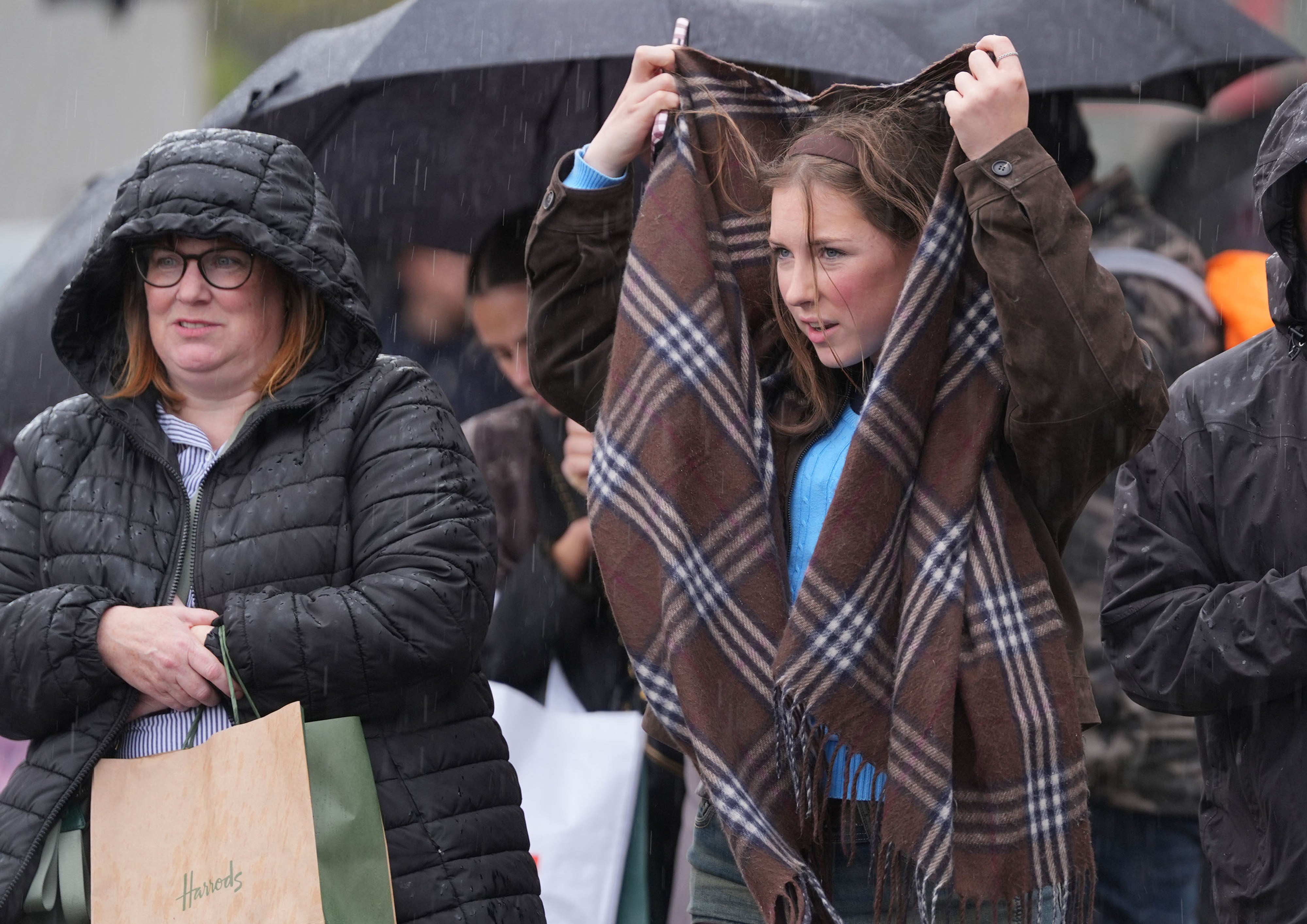 Heavy rains soaked Britons as Storm Austen hit the UK