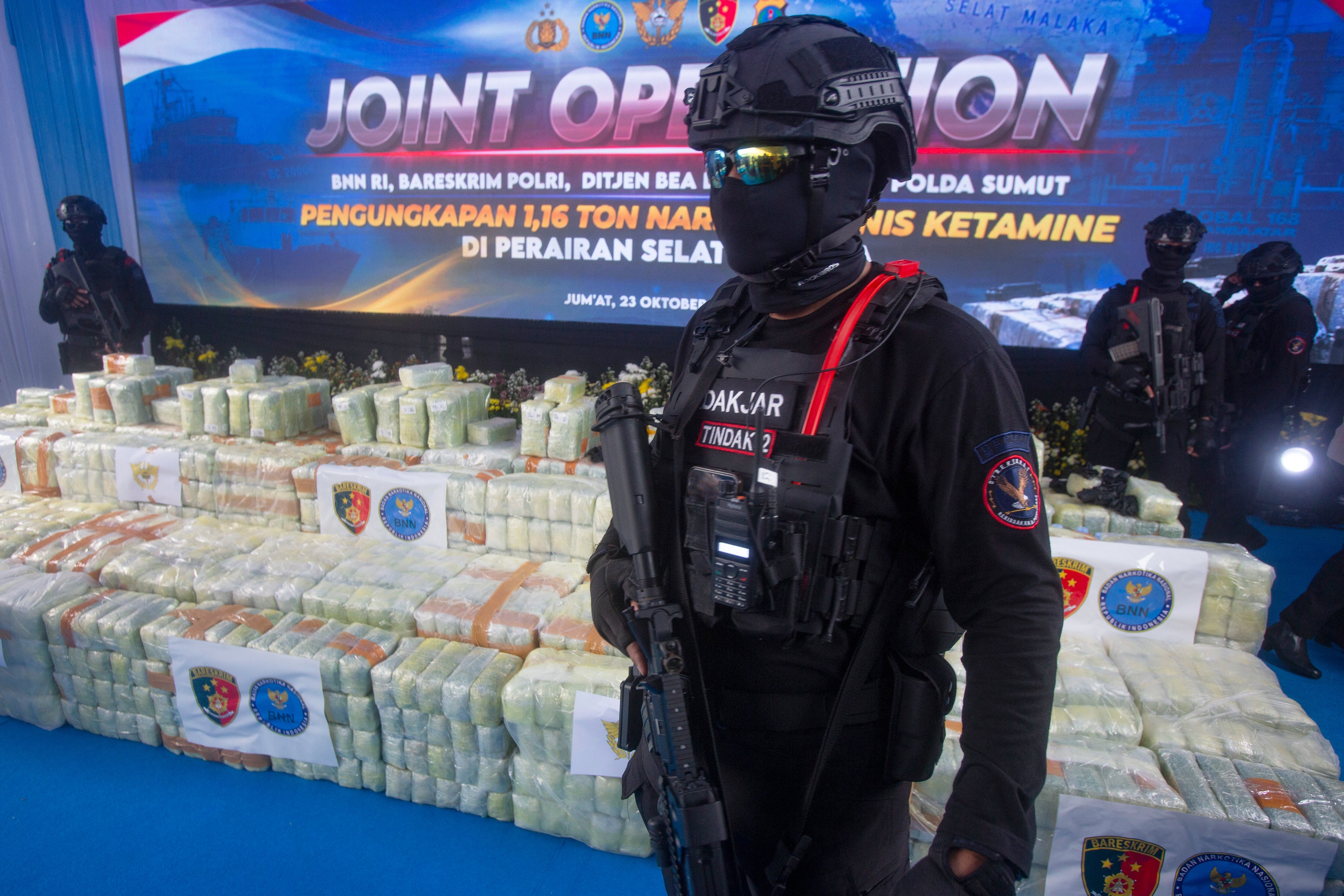 Indonesia seizes over 2 tons of narcotics in one of the country’s ...