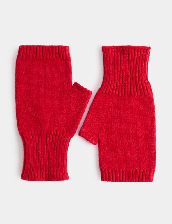 M&S
Knitted Fingerless Gloves with Wool