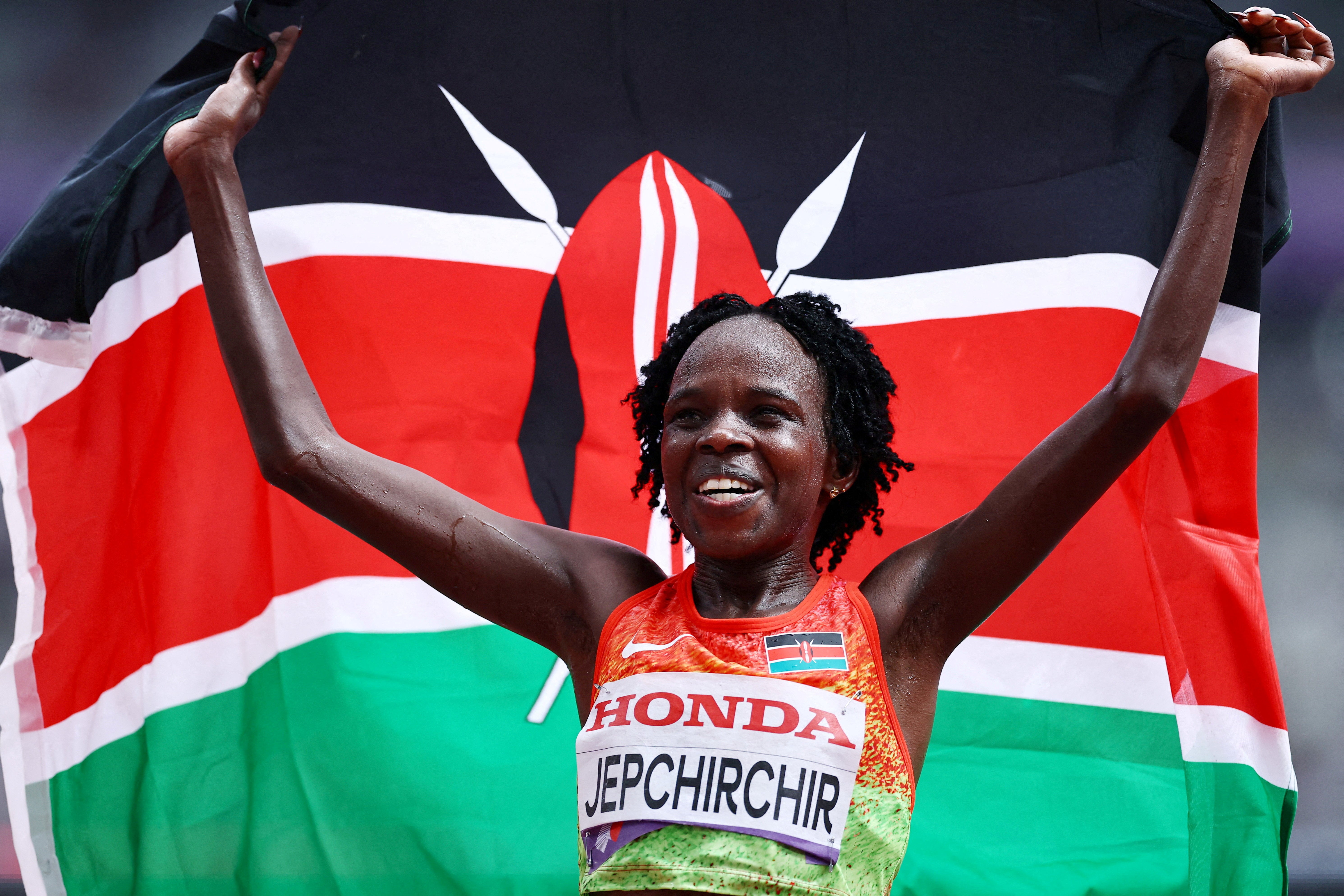 Peres Jepchirchir has been provisionally suspended by the AIU