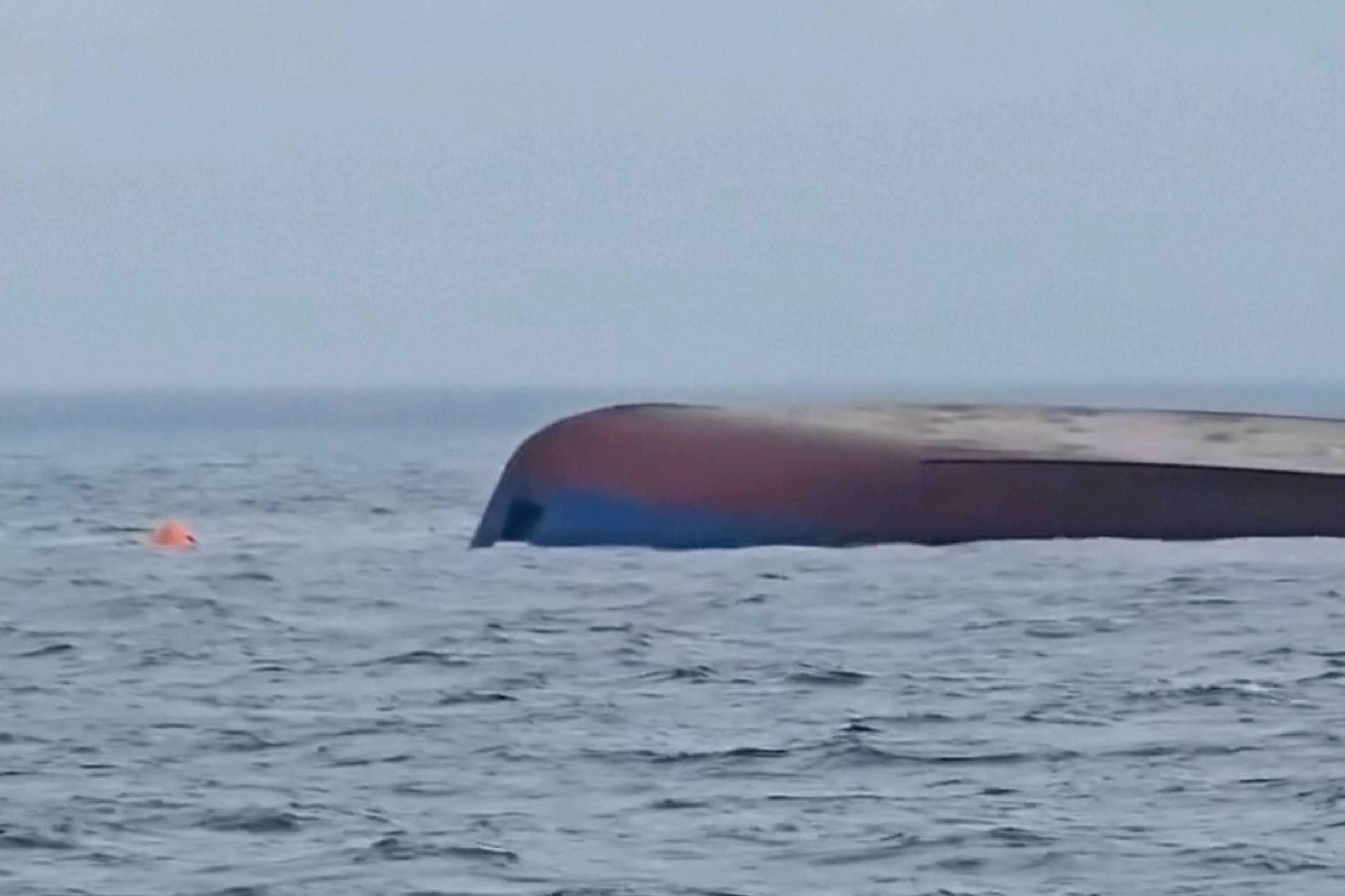 A drone hit and sank a cargo vessel in new Black Sea attack near Romania, killing 1