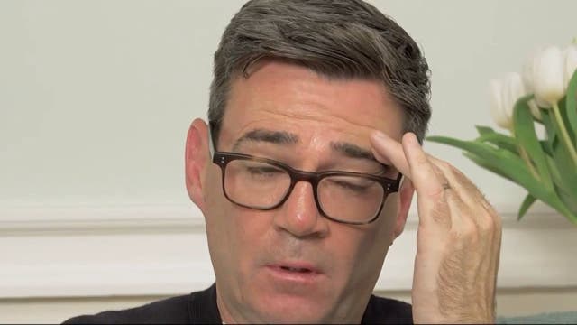 Andy Burnham fights back tears on Googlebox