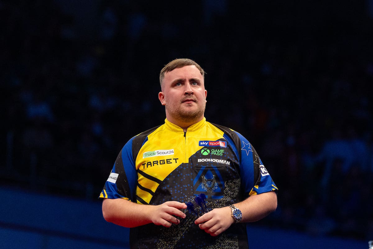 Luke Littler ignores any TV nastiness to focus energy on European Championship