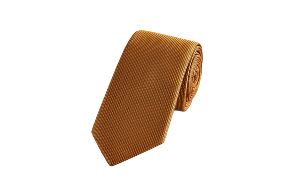 Next yellow slim textured tie