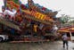 One dead and more than 500 injured as Typhoon Champi sweeps past Taiwan