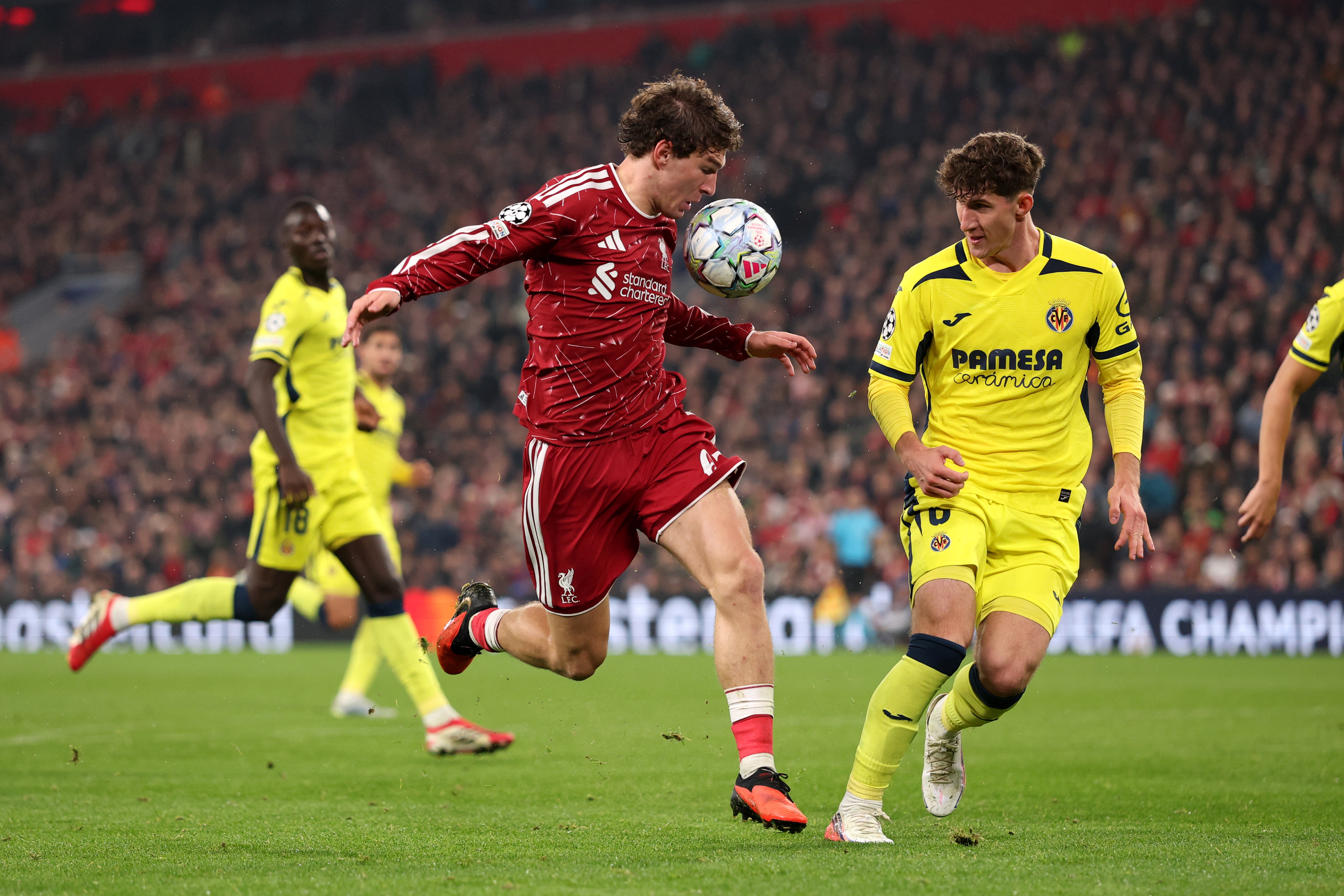 Youngster Lewis Koumas has become an important squad player for Liverpool