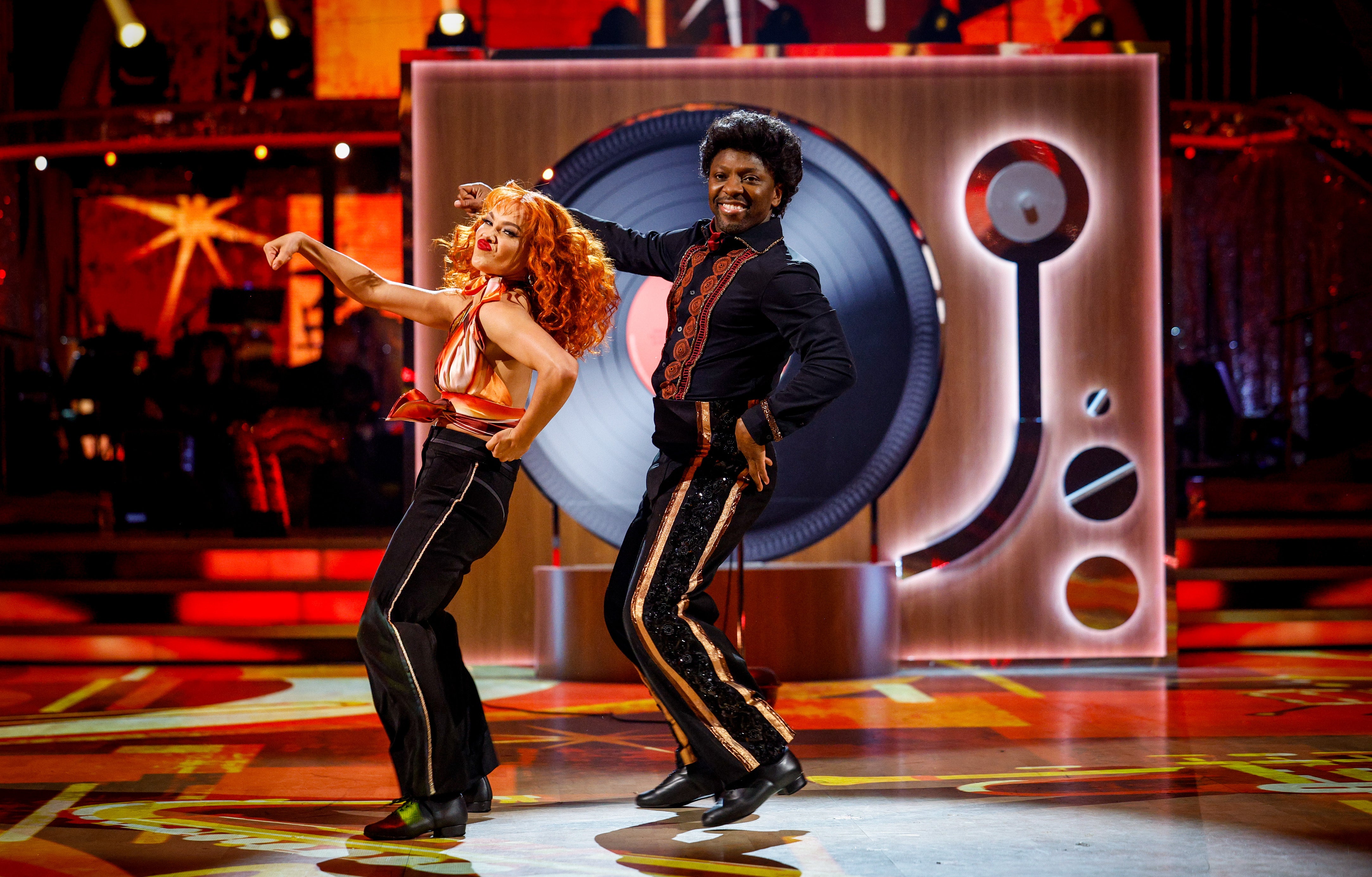 <p>Shaun Wright-Phillips and Alexis Warr on 'Strictly'</p>