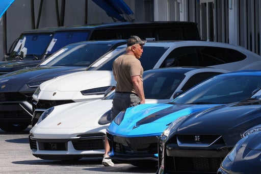 Eight vehicles worth around £600,000 were among the assets frozen (stock image)