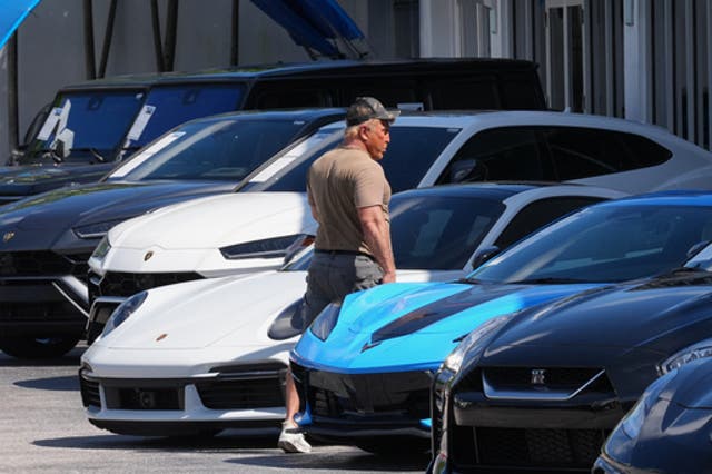 Eight vehicles worth around £600,000 were among the assets frozen (stock image)