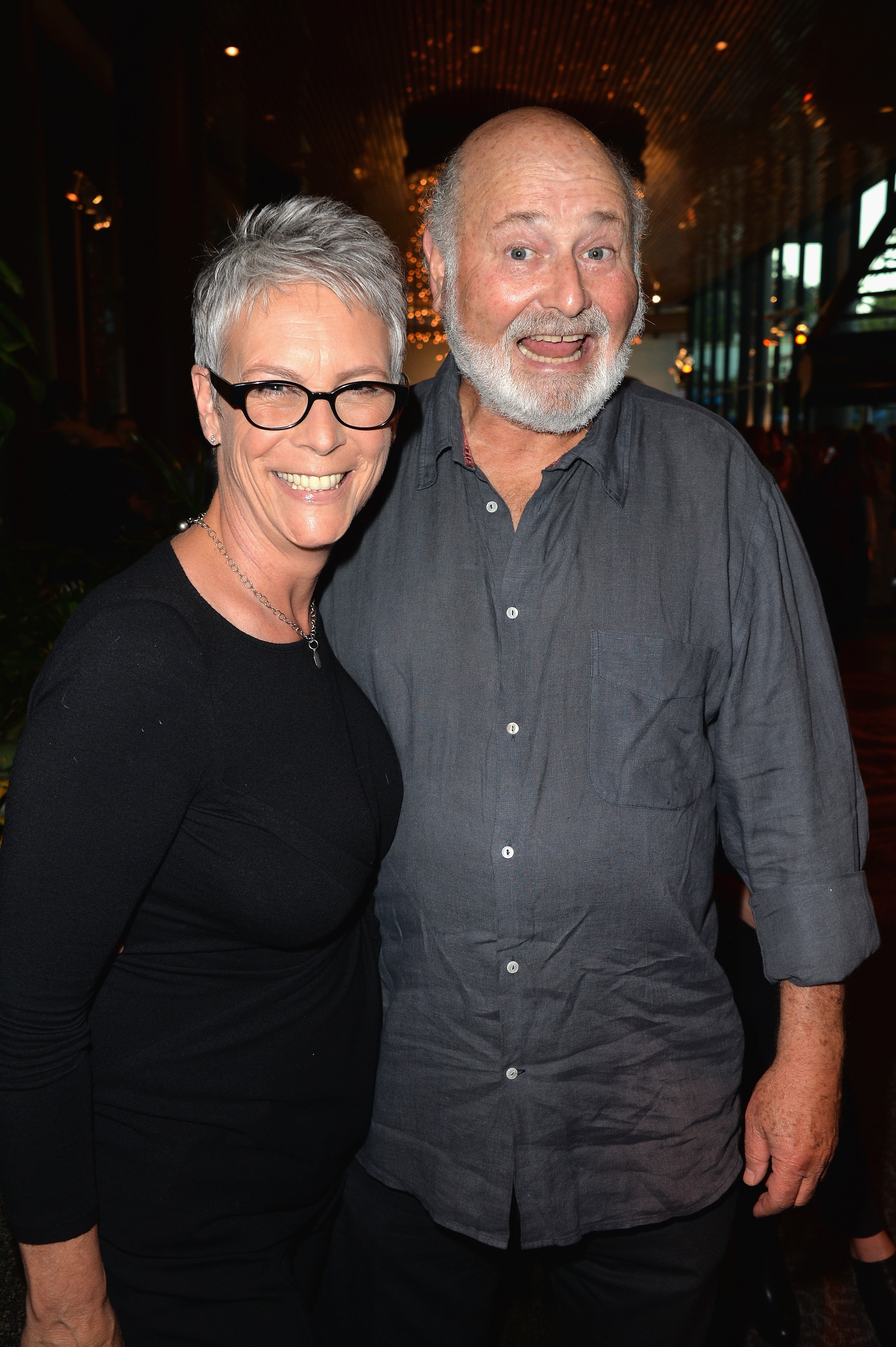 Jamie Lee Curtis was close friends with filmmaker Rob Reiner. She had her wedding at Reiner’s house in 1984 and chose him as a godfather to her daughter