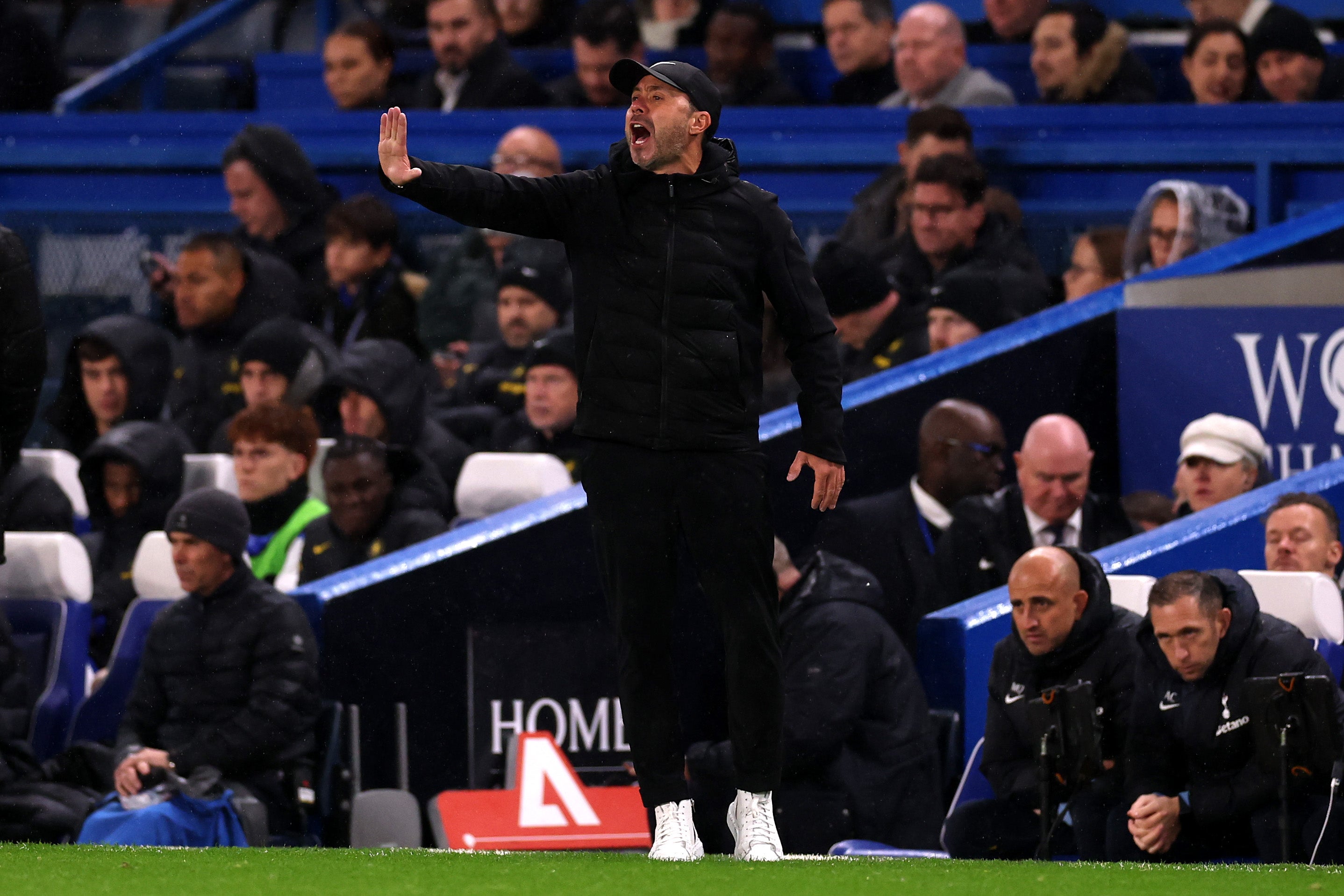 Roberto De Zerbi likes seeing fight from his Tottenham players