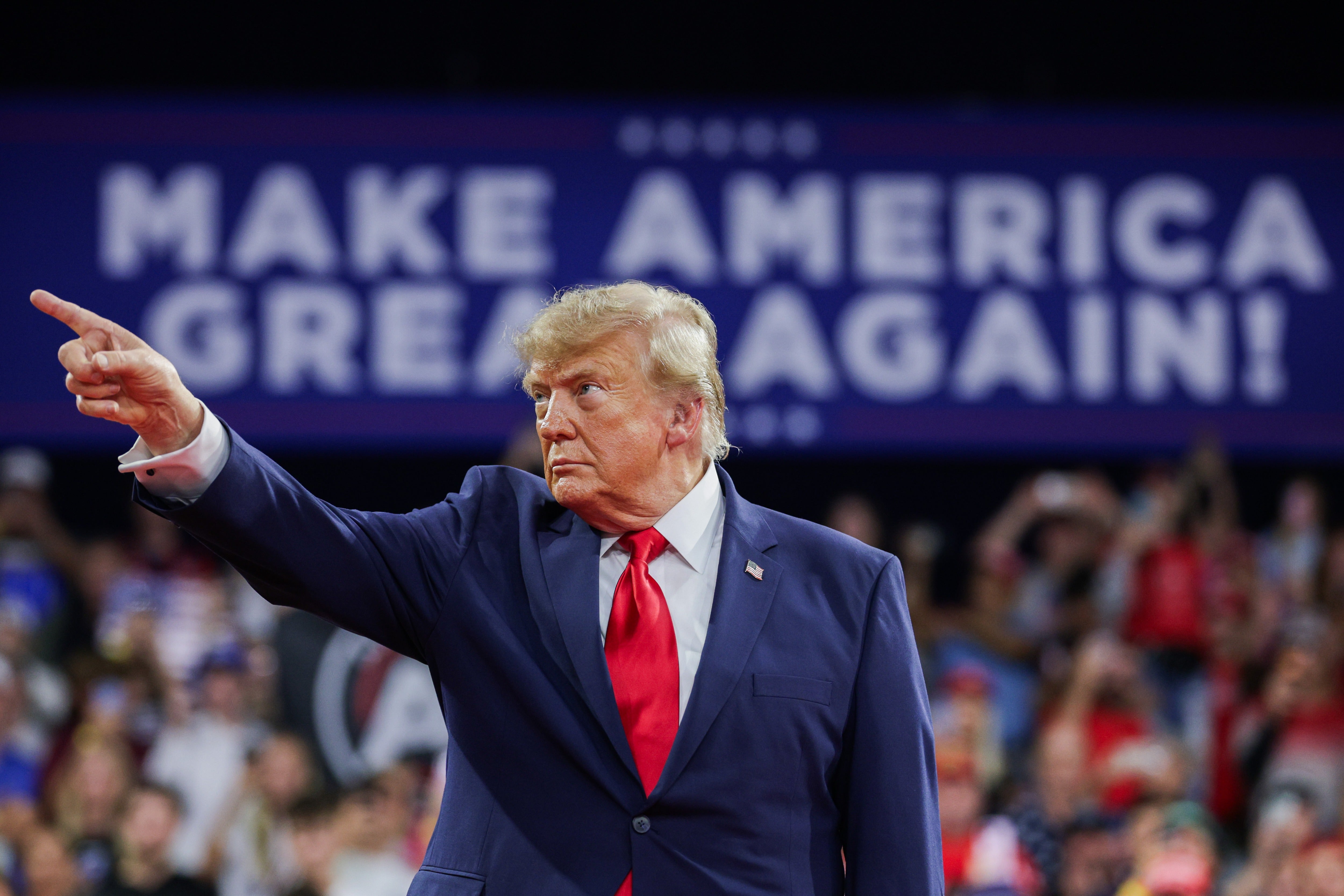 Trump is hosting daily rallies across the country to boost Republicans’ chances of keeping control of Congress in November’s midterm elections — all while dealing with his deeply unpopular war