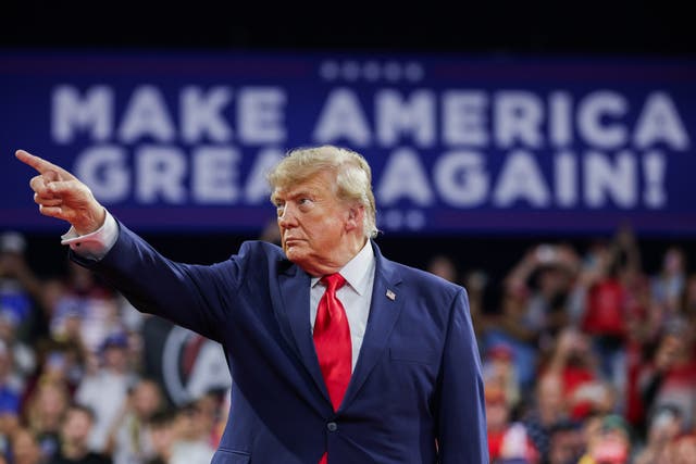 Trump is hosting daily rallies across the country to boost Republicans’ chances of keeping control of Congress in November’s midterm elections — all while dealing with his deeply unpopular war