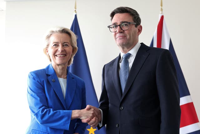 Prime minister Andy Burnham and European Commission president Ursula von der Leyen will meet again at a major UK-EU summit in November