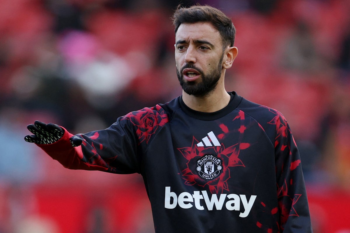 Man United v Bournemouth LIVE: Latest updates after Bruno Fernandes dropped in Premier League