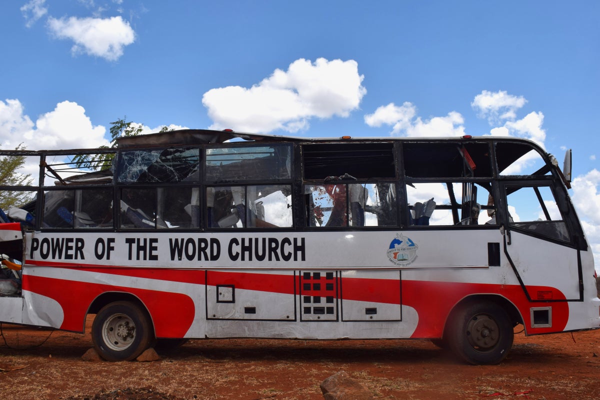 Bus crash in Kenya kills 22 near the site of a previous fatal accident
