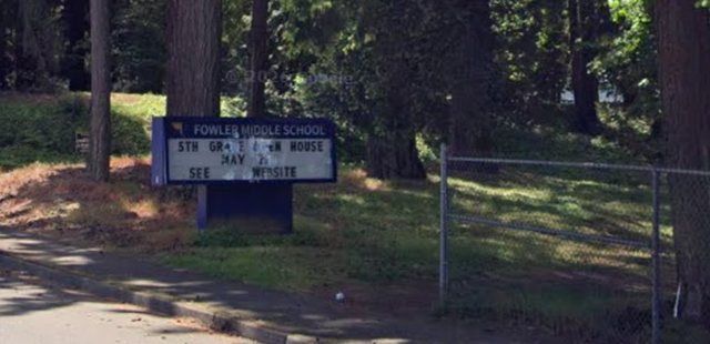 The pretzels were served during sixth grade lunch at Fowler Middle School