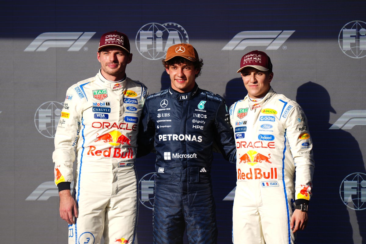 F1 grid: Starting positions for United States Grand Prix