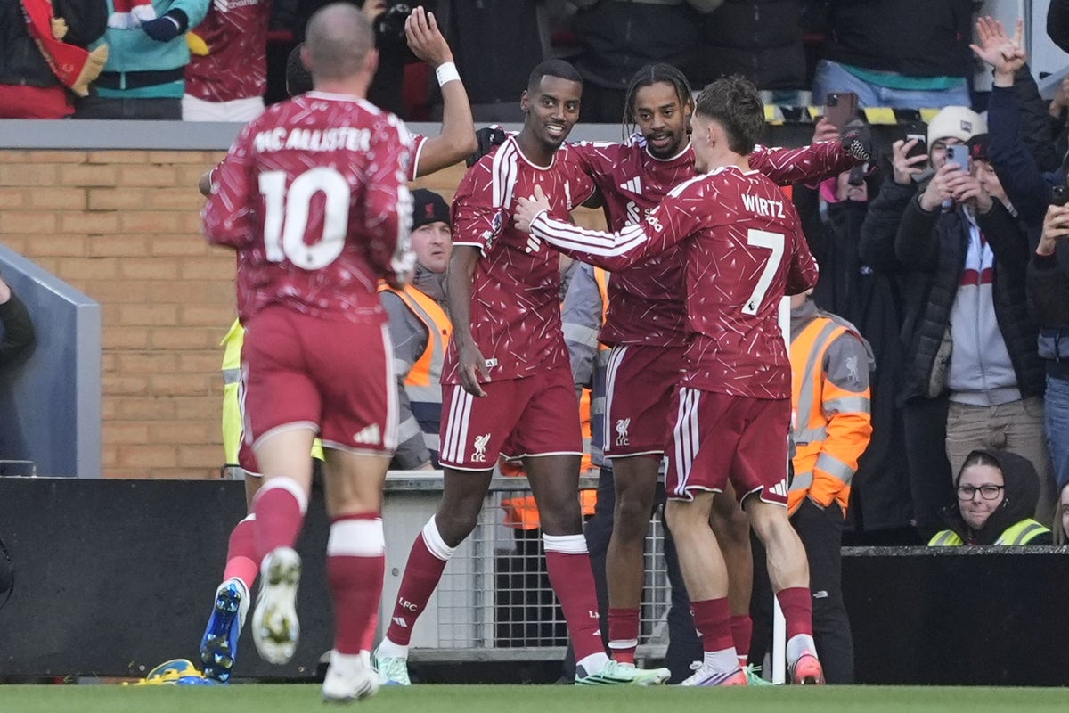 Liverpool beat Brighton to move into fourth place