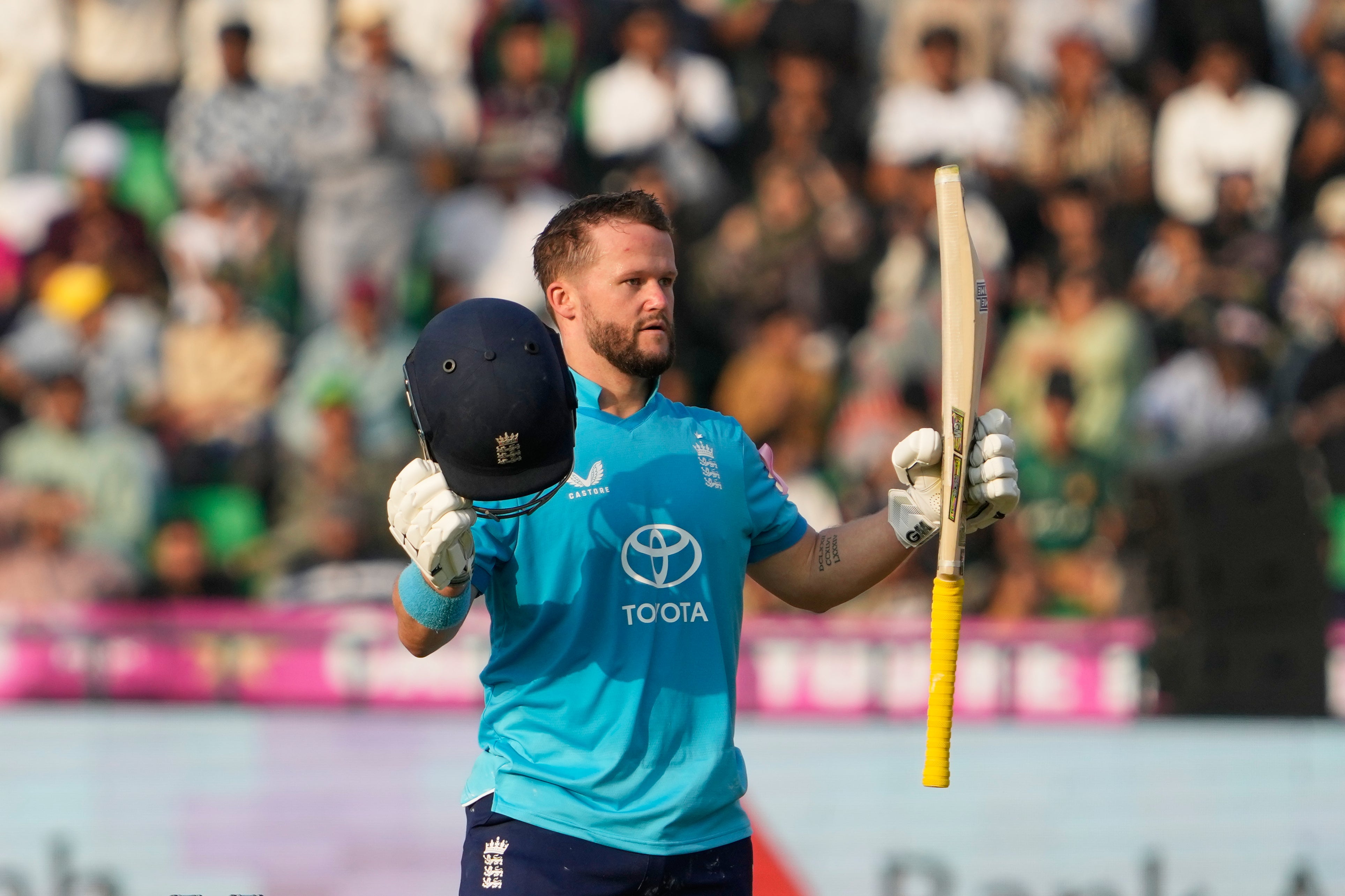Ben Duckett’s ton was in vain (K.M. Chaudary/PA)